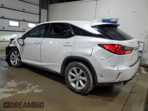 2017 Lexus RX with VIN 2T2BZMCA0HC114801, listed as a Copart auction lot 47135395 with 82,096 mi miles and Salvage Title. Bid and sale history available at carsss.com. Image 2.