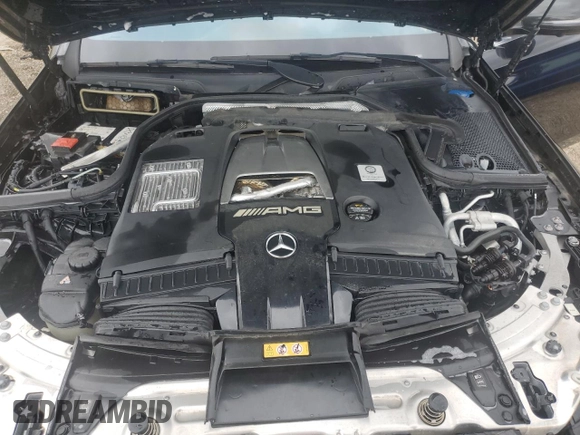 2021 Mercedes-Benz E 63 S AMG with VIN W1KZF8KB4MA997318, listed as a Copart auction lot 65971285 with 45,224 mi miles and Non repairable. Bid and sale history available at DreamBid. Image 12.