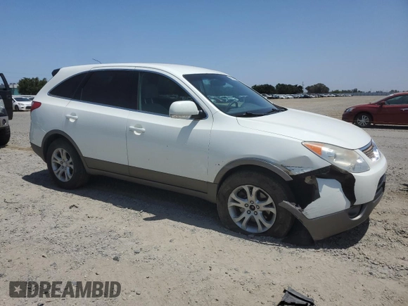 2007 Hyundai Veracruz GLS with VIN KM8NU73C07U012494, listed as a Copart auction lot 58548165 with 148,010 mi miles and Salvage title. Bid and sale history available at DreamBid. Image 4.