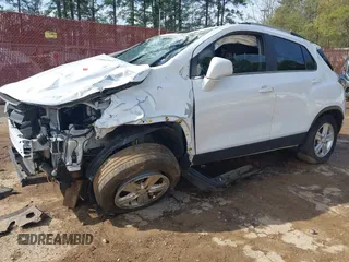 2020 Chevrolet Trax LT with VIN KL7CJLSB5LB315103, listed as a IAAI auction lot 41884353 with 87,095 mi miles and . Bid and sale history available at DreamBid. Image 19.