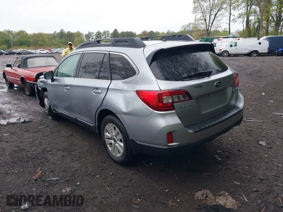 2015 Subaru Outback Premium with VIN 4S4BSACC7F3234427, listed as a IAAI auction lot 42171329 with 51,332 mi miles and . Bid and sale history available at DreamBid. Image 3.