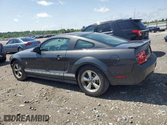 2008 Ford Mustang Deluxe with VIN 1ZVHT80N885165097, listed as a Copart auction lot 57712405 with 113,772 mi miles and Salvage title. Bid and sale history available at DreamBid. Image 2.