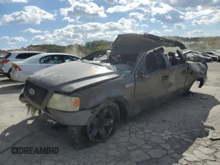 2006 Ford F-150 XLT with VIN 1FTRW14W36FB58008, listed as a Copart auction lot 75133074 with 0 mi miles and Salvage Title. Bid and sale history available at carsss.com. Image 1.