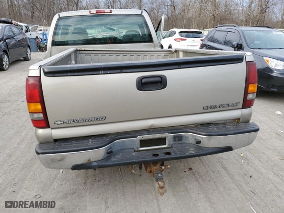2002 Chevrolet Silverado 1500 LS with VIN 2GCEC19V521329799, listed as a Copart auction lot 43969295 with 208,802 mi miles and Salvage Title. Bid and sale history available at carsss.com. Image 6.