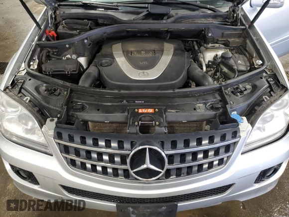 2007 Mercedes-Benz M 350 with VIN 4JGBB86E37A226893, listed as a Copart auction lot 46915485 with 171,518 mi miles and Salvage Title. Bid and sale history available at DreamBid. Image 12.