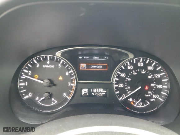 2013 Nissan Pathfinder SL with VIN 5N1AR2MM8DC605449, listed as a Copart auction lot 51728845 with 116,526 mi miles and Non Repairable. Bid and sale history available at carsss.com. Image 9.