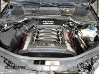 2004 Audi A8 with VIN WAUML44E04N024293, listed as a Copart auction lot 60246125 with 161,278 mi miles and Salvage title. Bid and sale history available at DreamBid. Image 11.