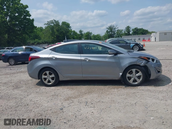 2016 Hyundai Elantra SE with VIN 5NPDH4AEXGH783529, listed as a IAAI auction lot 42461518 with 143,620 mi miles and . Bid and sale history available at DreamBid. Image 13.