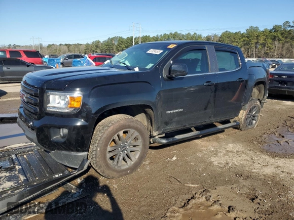 2020 GMC Canyon 4WD SLE with VIN 1GTG6CEN8L1237675, listed as a Copart auction lot 47034455 with 79,581 mi miles and Salvage Title. Bid and sale history available at carsss.com. Image 1.