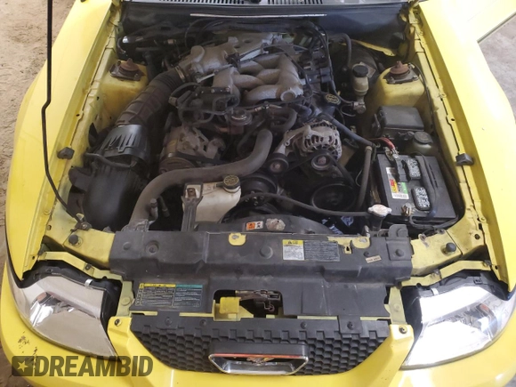 2003 Ford Mustang Deluxe with VIN 1FAFP44473F398549, listed as a Copart auction lot 56190165 with 135,386 mi miles and Salvage title. Bid and sale history available at DreamBid. Image 11.