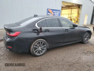 2021 BMW 3 Series 330i xDrive with VIN 3MW5R7J0XM8B98047, listed as a Copart auction lot 82392774 with 0 mi miles and Salvage Title. Bid and sale history available at carsss.com. Image 3.