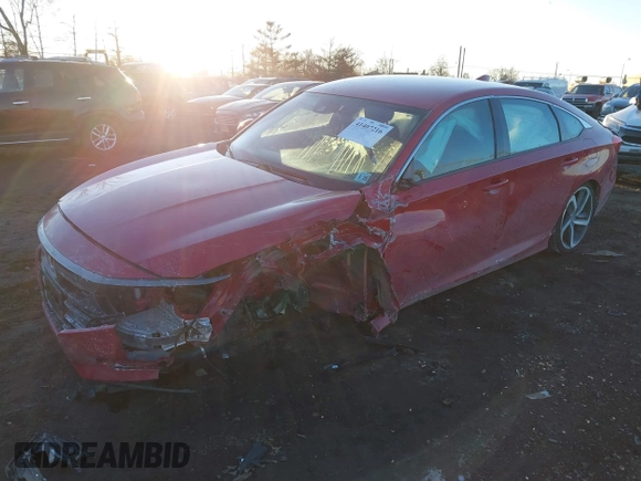2019 Honda Accord Sport with VIN 1HGCV1F36KA153065, listed as a IAAI auction lot 41407216 with 71,459 mi miles and . Bid and sale history available at DreamBid. Image 18.