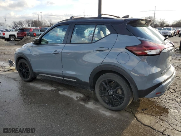 2022 Nissan Kicks SR with VIN 3N1CP5DV3NL519715, listed as a Copart auction lot 84042474 with 43,251 mi miles and Non Repairable. Bid and sale history available at carsss.com. Image 2.