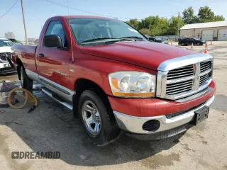 2006 Dodge 1500 ST z VIN 1D7HA16276J151165, wystawiony jako Copart lot #71070264 z przebiegiem 152 324 mil mil oraz Szkoda całkowita • Salvage title. Historia ofert i sprzedaży dostępna na DreamBid. Obrazek 4.