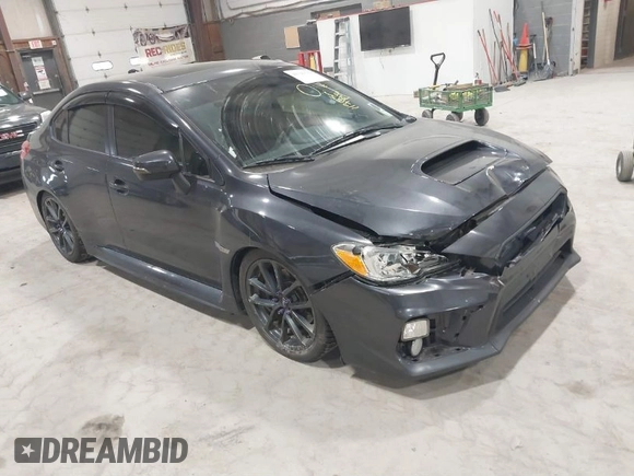 2018 Subaru WRX Premium with VIN JF1VA1C69J9809055, listed as a IAAI auction lot 41791789 with 113,185 mi miles. Bid and sale history available at carsss.com. Image 1.