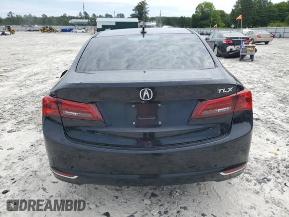 2016 Acura TLX Technology with VIN 19UUB1F55GA004670, listed as a Copart auction lot 58072715 with 140,423 mi miles and Salvage title. Bid and sale history available at DreamBid. Image 6.