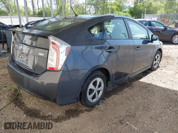 2012 Toyota Prius One z VIN JTDKN3DU4C1562832, wystawiony jako IAAI lot #42148967 z przebiegiem 264 211 mil mil oraz . Historia ofert i sprzedaży dostępna na DreamBid. Obrazek 4.