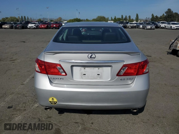 2007 Lexus ES 330 with VIN JTHBJ46G872068819, listed as a Copart auction lot 54171435 with 100,003 mi miles and Salvage Title. Bid and sale history available at DreamBid. Image 6.