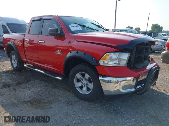 2017 Ram 1500 SLT z VIN 1C6RR7GG2HS583512, wystawiony jako IAAI lot #42492196 z przebiegiem 118 417 mil mil oraz . Historia ofert i sprzedaży dostępna na DreamBid. Obrazek 1.