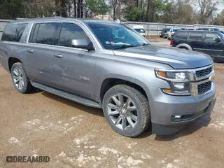 2018 Chevrolet Suburban LT with VIN 1GNSKHKC3JR207477, listed as a IAAI auction lot 41716372 with 168,601 mi miles. Bid and sale history available at carsss.com. Image 1.