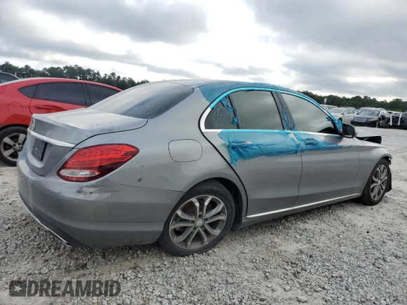 2016 Mercedes-Benz C 300 with VIN 55SWF4JB2GU149536, listed as a Copart auction lot 64976105 with 116,220 mi miles and Clean title. Bid and sale history available at DreamBid. Image 3.
