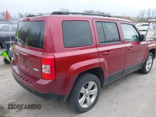 2014 Jeep Patriot Latitude with VIN 1C4NJRFB6ED540761, listed as a IAAI auction lot 41902225 with 216,442 mi miles and . Bid and sale history available at carsss.com. Image 4.