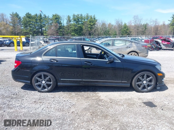 2014 Mercedes-Benz C 300 Sport with VIN WDDGF8AB3EG232950, listed as a IAAI auction lot 42137607 with 122,263 mi miles and . Bid and sale history available at DreamBid. Image 13.
