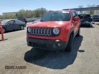 2018 Jeep Renegade Latitude with VIN ZACCJABB6JPJ26712, listed as a Copart auction lot 52112045 with 135,684 mi miles and Salvage Title. Bid and sale history available at carsss.com. Image 14.