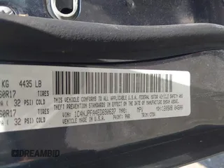 2014 Jeep Patriot High Altitude с VIN 1C4NJPFA4ED690637, выставлен на аукционе IAAI как лот 42446037 с пробегом 120 699 миль миль и . История ставок и продаж доступна на DreamBid. Изображение 9.