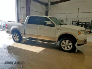 2008 Ford F-150 XLT with VIN 1FTPW14V28KD81567, listed as a Copart auction lot 60050705 with 333,364 mi miles and Clean title. Bid and sale history available at DreamBid. Image 4.