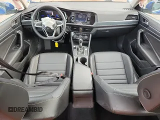 2024 Volkswagen Jetta SE with VIN 3VW7M7BU2RM024383, listed as a Copart auction lot 63048615 with 50,106 mi miles and Clean title. Bid and sale history available at DreamBid. Image 8.