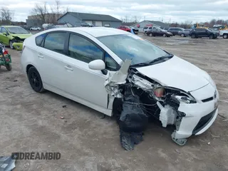 2012 Toyota Prius One with VIN JTDKN3DU6C5504178, listed as a IAAI auction lot 41975401 with 195,304 mi miles and . Bid and sale history available at DreamBid. Image 1.