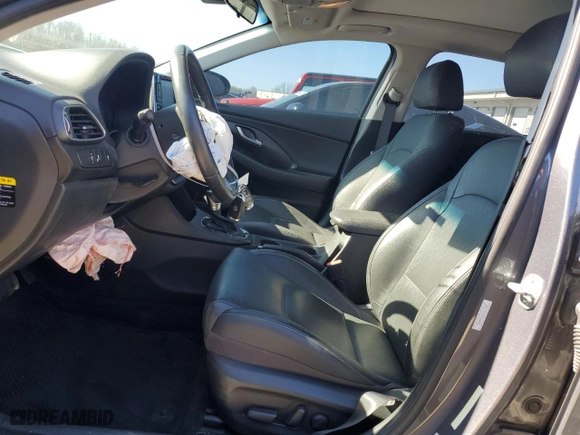 2019 Hyundai Elantra GT with VIN KMHH35LE4KU113780, listed as a Copart auction lot 47171385 with 93,467 mi miles and Salvage Title. Bid and sale history available at carsss.com. Image 7.