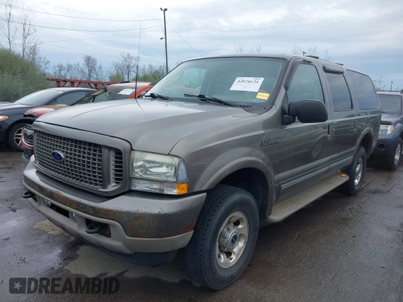 2003 Ford Excursion Limited with VIN 1FMNU43S83ED67584, listed as a IAAI auction lot 42076621 with 159,271 mi miles and . Bid and sale history available at DreamBid. Image 2.