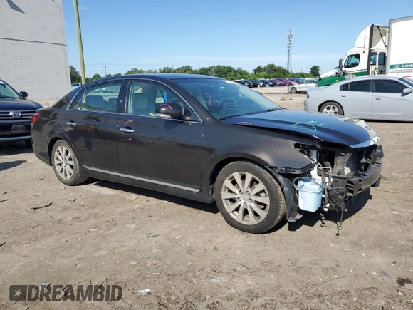 2012 Toyota Avalon with VIN 4T1BK3DB1CU455285, listed as a Copart auction lot 61193575 with 109,673 mi miles and Salvage title. Bid and sale history available at DreamBid. Image 4.
