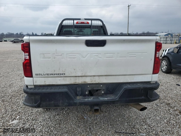 2022 Chevrolet Silverado 2500HD Work Truck with VIN 1GC0WLE70NF247383, listed as a Copart auction lot 45343125 with 73,428 mi miles and Salvage Title. Bid and sale history available at carsss.com. Image 6.