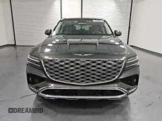 2025 Genesis GV80 Standard with VIN KMUHFESB8SU236496, listed as a Copart auction lot 64112645 with 14,668 mi miles and Clean title. Bid and sale history available at DreamBid. Image 5.