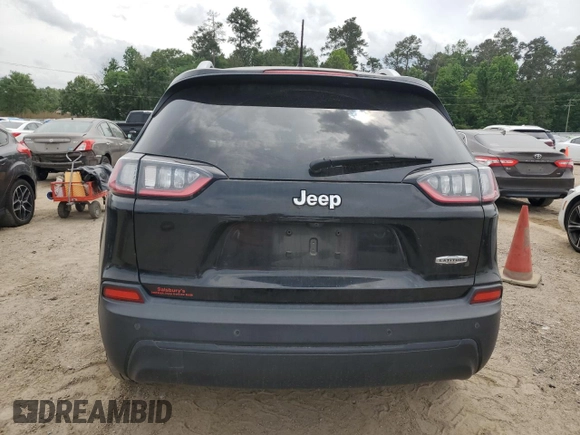 2019 Jeep Cherokee Latitude Plus with VIN 1C4PJLLB4KD344520, listed as a Copart auction lot 54535535 with 121,277 mi miles and Salvage Title. Bid and sale history available at DreamBid. Image 6.
