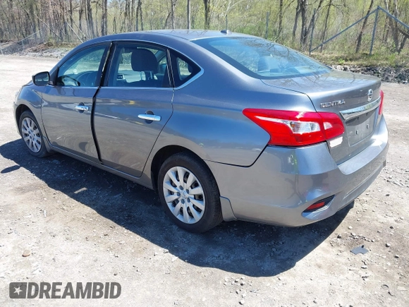 2017 Nissan Sentra SV with VIN 3N1AB7AP9HY303933, listed as a IAAI auction lot 42155302 with 85,297 mi miles and . Bid and sale history available at DreamBid. Image 3.