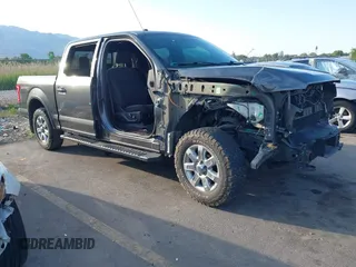 2017 Ford F-150 XL with VIN 1FTEW1EPXHFC15877, listed as a IAAI auction lot 42393996 with 103,045 mi miles and . Bid and sale history available at DreamBid. Image 1.