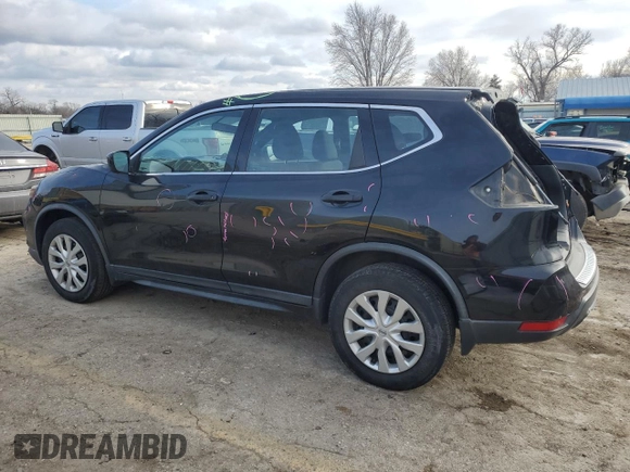 2018 Nissan Rogue SV with VIN KNMAT2MV3JP538407, listed as a Copart auction lot 42497795 with 96,406 mi miles and Salvage Title. Bid and sale history available at carsss.com. Image 2.