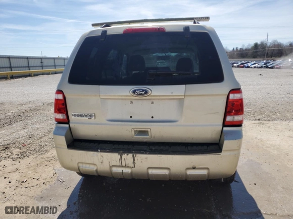 2011 Ford Escape XLT with VIN 1FMCU9D73BKA52612, listed as a Copart auction lot 49279845 with 170,182 mi miles and Salvage Title. Bid and sale history available at carsss.com. Image 6.