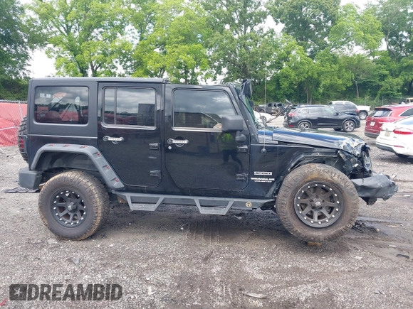 2012 Jeep Wrangler Unlimited Sport with VIN 1C4BJWDG8CL120308, listed as a IAAI auction lot 42365817 with 190,619 mi miles and . Bid and sale history available at DreamBid. Image 14.
