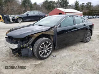 2015 Acura TLX V6 Tech with VIN 19UUB2F52FA009698, listed as a Copart auction lot 47230565 with 151,675 mi miles and Clean Title. Bid and sale history available at carsss.com. Image 1.