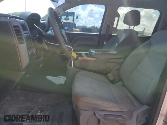 2018 Chevrolet Silverado 1500 Custom with VIN 3GCPCPEC6JG621418, listed as a Copart auction lot 55783255 with 140,264 mi miles and Salvage Title. Bid and sale history available at DreamBid. Image 7.