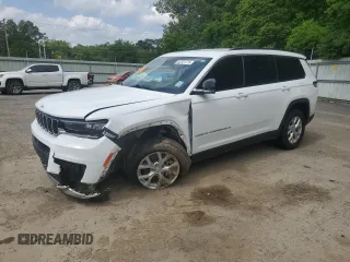 2023 Jeep Grand Cherokee Limited z VIN 1C4RJKBG5P8701249, wystawiony jako Copart lot #53721775 z przebiegiem 42 389 mil mil oraz Szkoda całkowita • Salvage title. Historia ofert i sprzedaży dostępna na DreamBid. Obrazek 1.