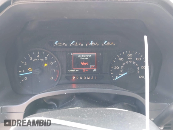 2018 Ford F-150 XL with VIN 1FTMF1CB7JKC77821, listed as a IAAI auction lot 41837002 with 128,867 mi miles. Bid and sale history available at carsss.com. Image 7.