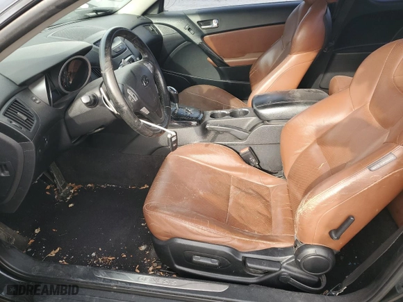 2010 Hyundai Genesis Coupe Grand Touring w/Nav with VIN KMHHU6KH7AU019728, listed as a Copart auction lot 48321395 with 185,966 mi miles and Salvage Title. Bid and sale history available at carsss.com. Image 7.