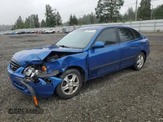 2005 Hyundai Elantra GLS z VIN KMHDN56D45U150148, wystawiony jako Copart lot #58981875 z przebiegiem 169 484 mil mil oraz Szkoda całkowita • Salvage title. Historia ofert i sprzedaży dostępna na DreamBid. Obrazek 1.