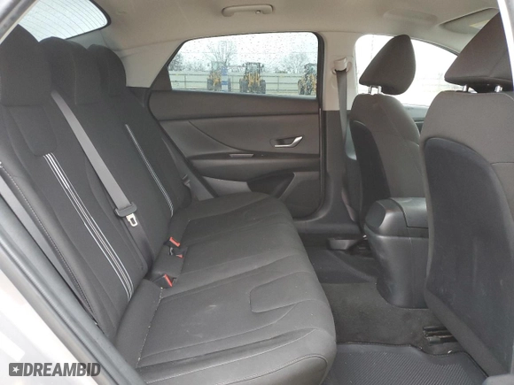 2023 Hyundai Elantra SEL with VIN KMHLM4AG4PU584454, listed as a Copart auction lot 44714855 with 33,672 mi miles and Salvage Title. Bid and sale history available at carsss.com. Image 10.